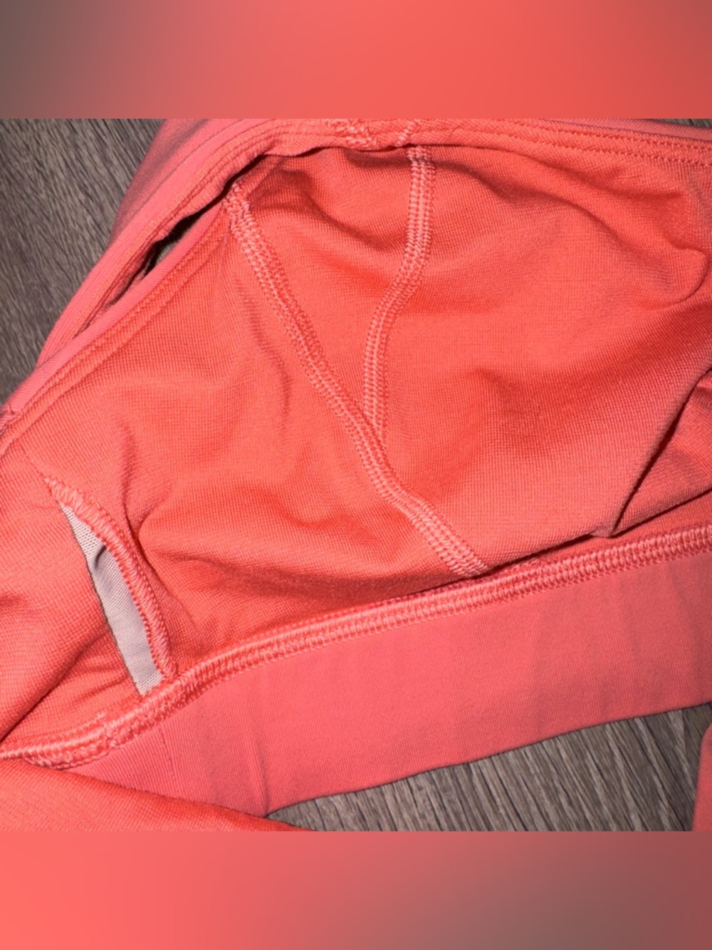 Lululemon Free to Be Elevated Bra in raspberry cream coral orange pink DD/E 4 - Picture 10 of 11